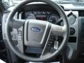 Steel Gray 2012 Ford F150 XLT SuperCrew 4x4 Steering Wheel
