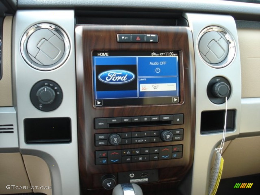 2012 Ford F150 Lariat SuperCrew 4x4 Controls Photo #57775275
