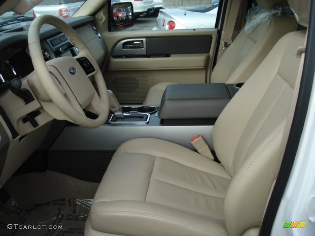 Camel Interior 2012 Ford Expedition EL Limited 4x4 Photo #57775668
