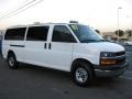 Summit White 2007 Chevrolet Express LS 3500 Extended Passenger Van