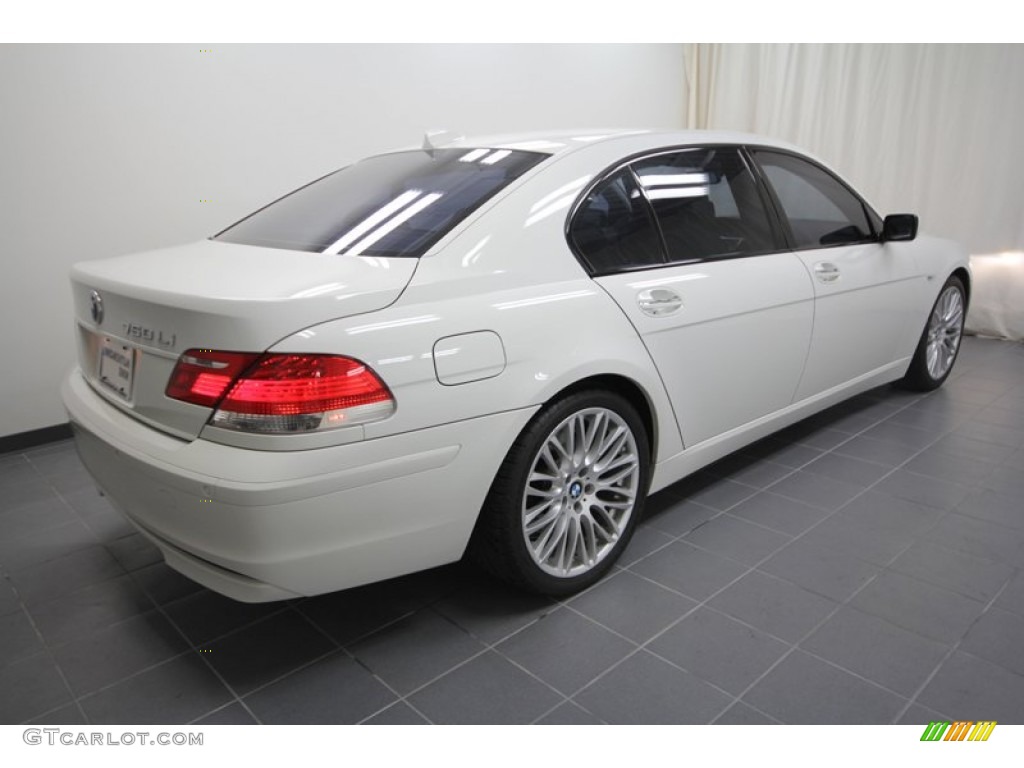 2008 7 Series 750Li Sedan - Alpine White / Flannel Grey photo #7