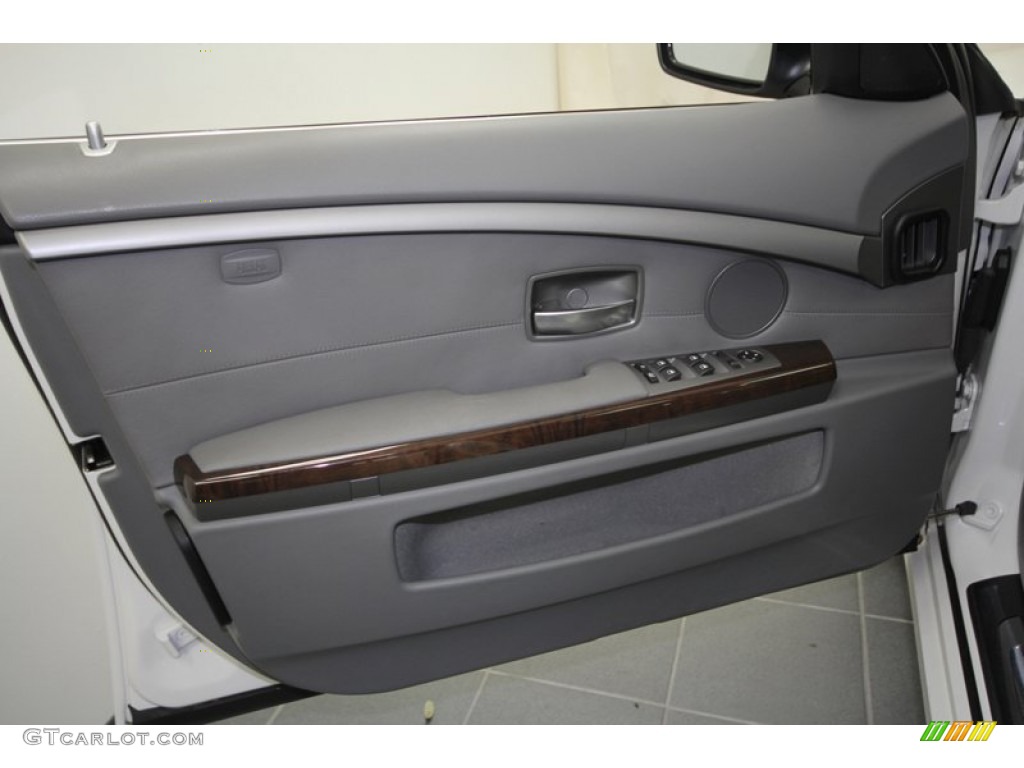 2008 7 Series 750Li Sedan - Alpine White / Flannel Grey photo #19