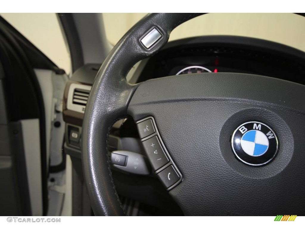 2008 7 Series 750Li Sedan - Alpine White / Flannel Grey photo #30
