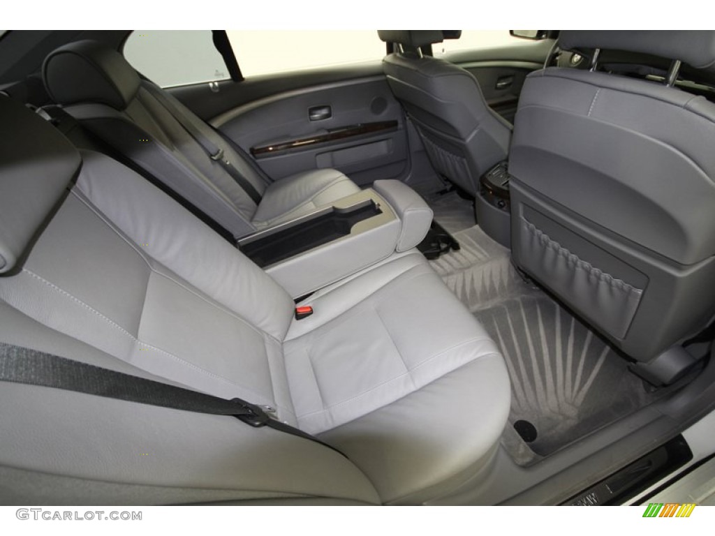 2008 7 Series 750Li Sedan - Alpine White / Flannel Grey photo #41