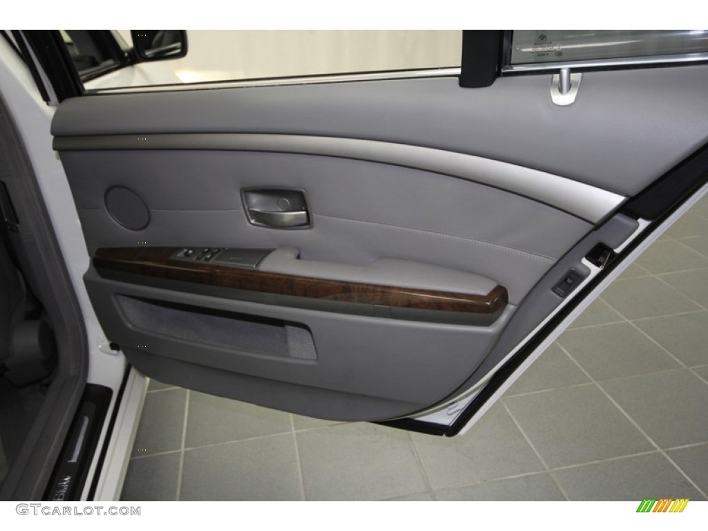 2008 7 Series 750Li Sedan - Alpine White / Flannel Grey photo #42