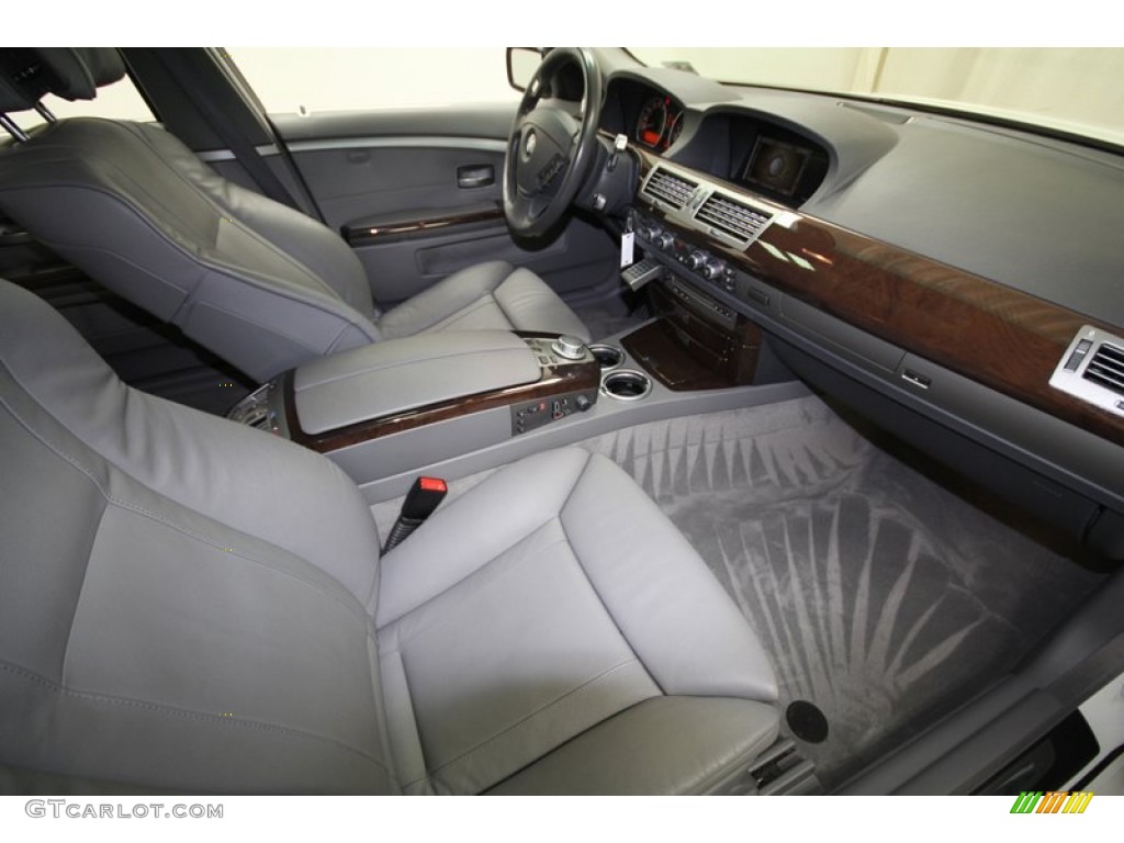 2008 7 Series 750Li Sedan - Alpine White / Flannel Grey photo #45