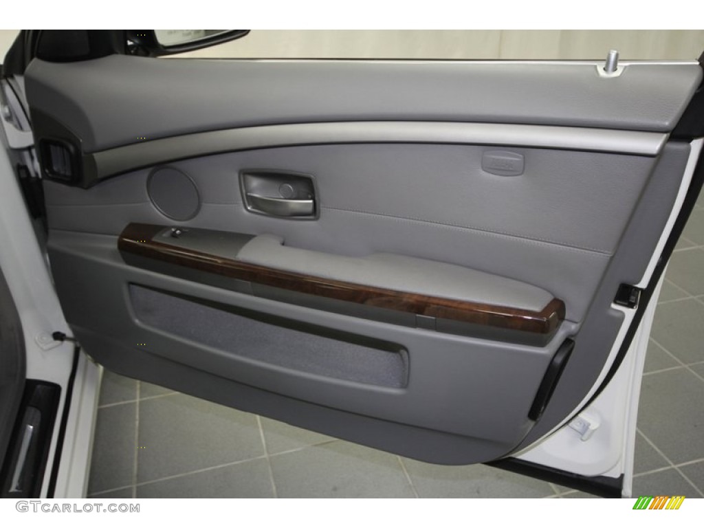 2008 7 Series 750Li Sedan - Alpine White / Flannel Grey photo #47