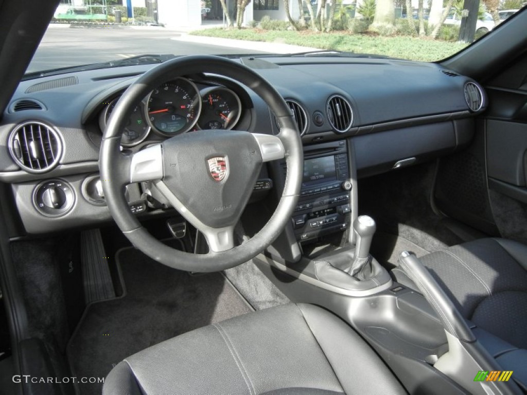 2009 Porsche Cayman Standard Cayman Model Black Dashboard Photo #57776580