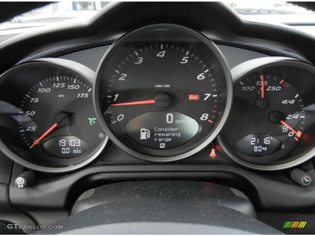 2009 Porsche Cayman Standard Cayman Model Gauges Photo #57776586