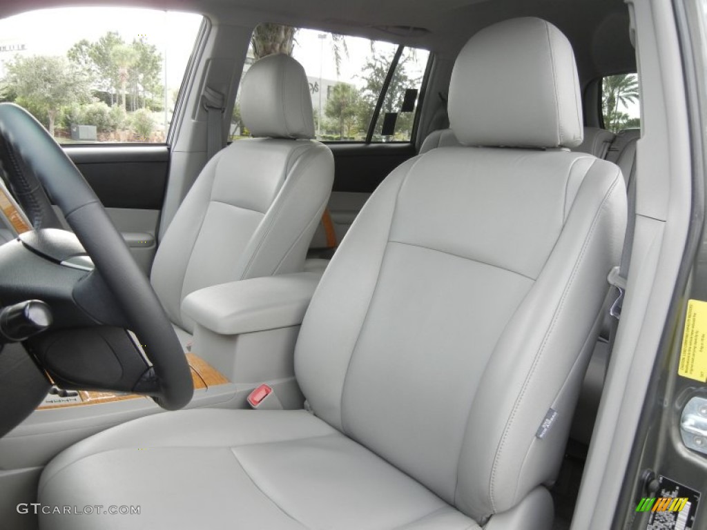 Ash Interior 2009 Toyota Highlander Hybrid Limited 4WD Photo #57776724