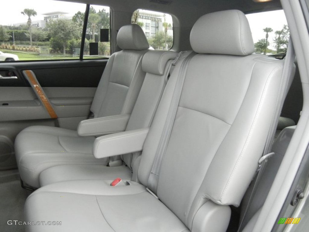 Ash Interior 2009 Toyota Highlander Hybrid Limited 4WD Photo #57776748