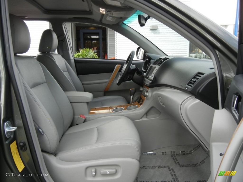 Ash Interior 2009 Toyota Highlander Hybrid Limited 4WD Photo #57776759