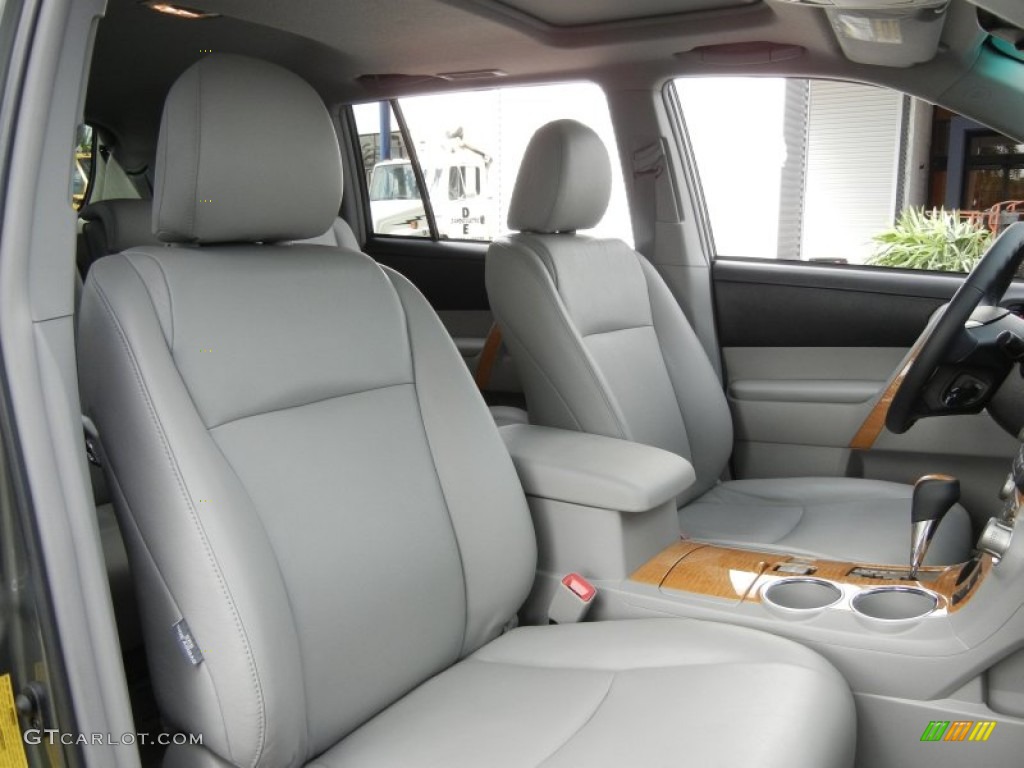 Ash Interior 2009 Toyota Highlander Hybrid Limited 4WD Photo #57776763