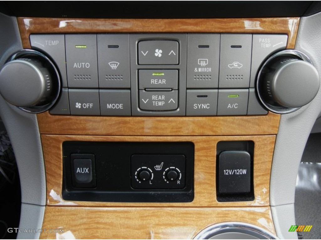 2009 Toyota Highlander Hybrid Limited 4WD Controls Photo #57776814