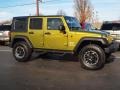 Rescue Green Metallic 2008 Jeep Wrangler Unlimited X 4x4 Exterior