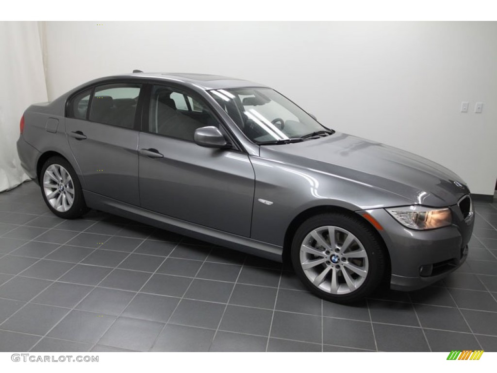 2011 3 Series 328i Sedan - Space Gray Metallic / Black Dakota Leather photo #1