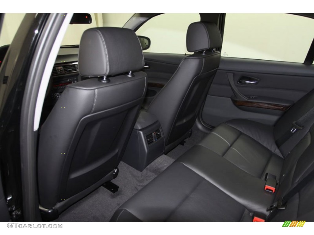 2011 3 Series 328i Sedan - Jet Black / Black Dakota Leather photo #10