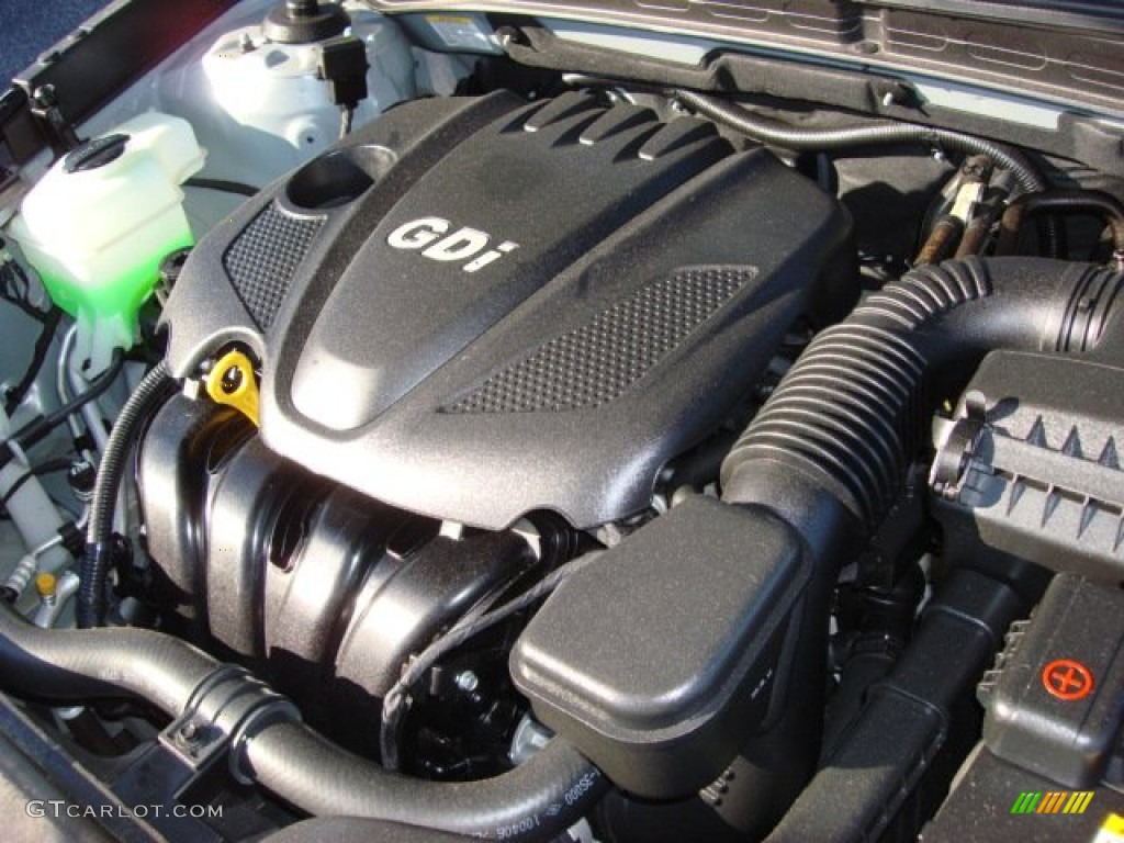 2011 Sonata GLS - Iridescent Silver Blue Metallic / Gray photo #22