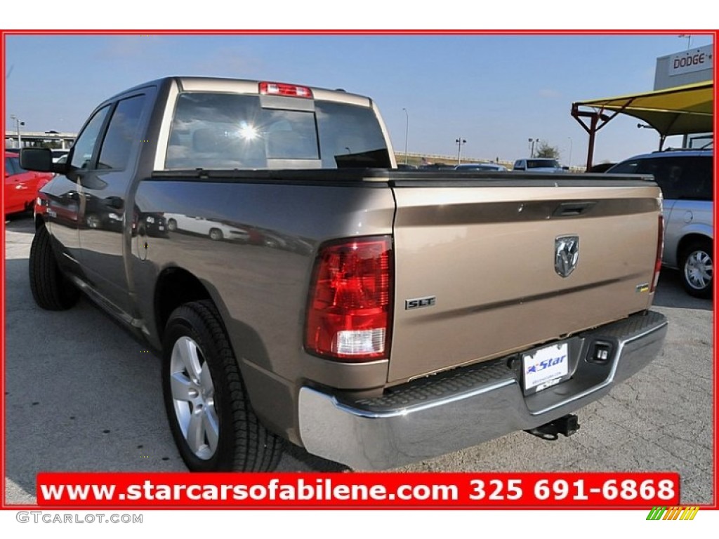 2009 Ram 1500 SLT Crew Cab - Austin Tan Pearl / Dark Slate/Medium Graystone photo #3