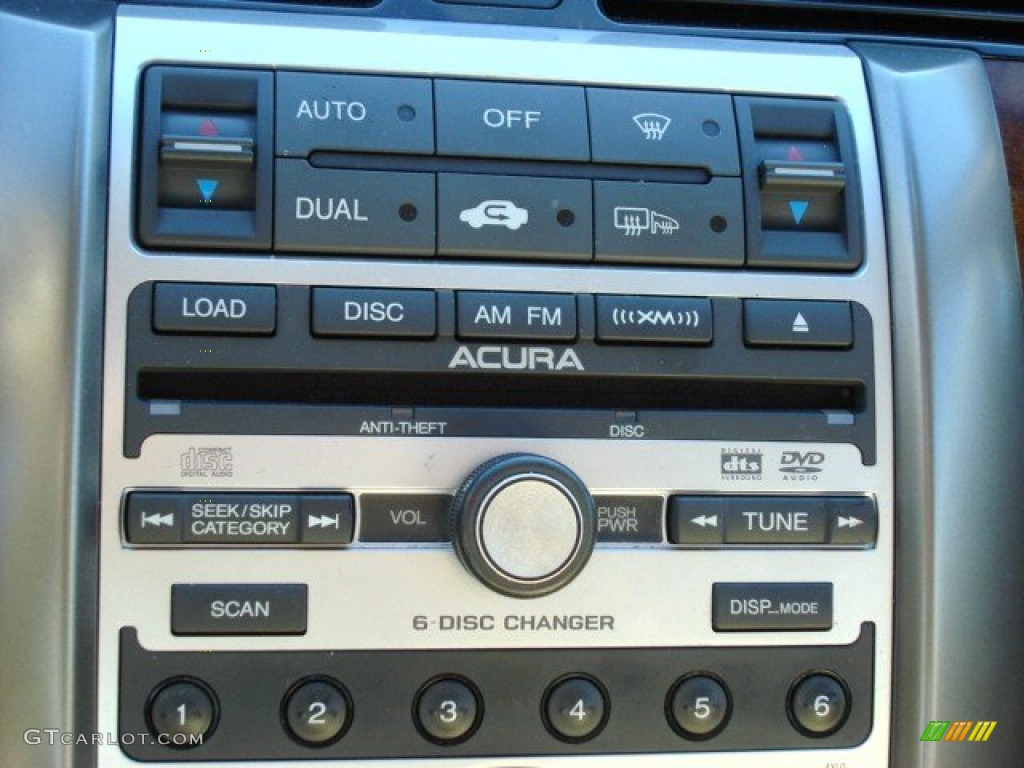 2005 Acura RL 3.5 AWD Sedan Controls Photo #57781023