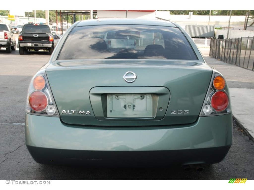 2002 Altima 2.5 S - Mystic Emerald Metallic / Blond Beige photo #11