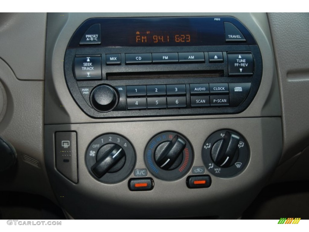 2002 Altima 2.5 S - Mystic Emerald Metallic / Blond Beige photo #14