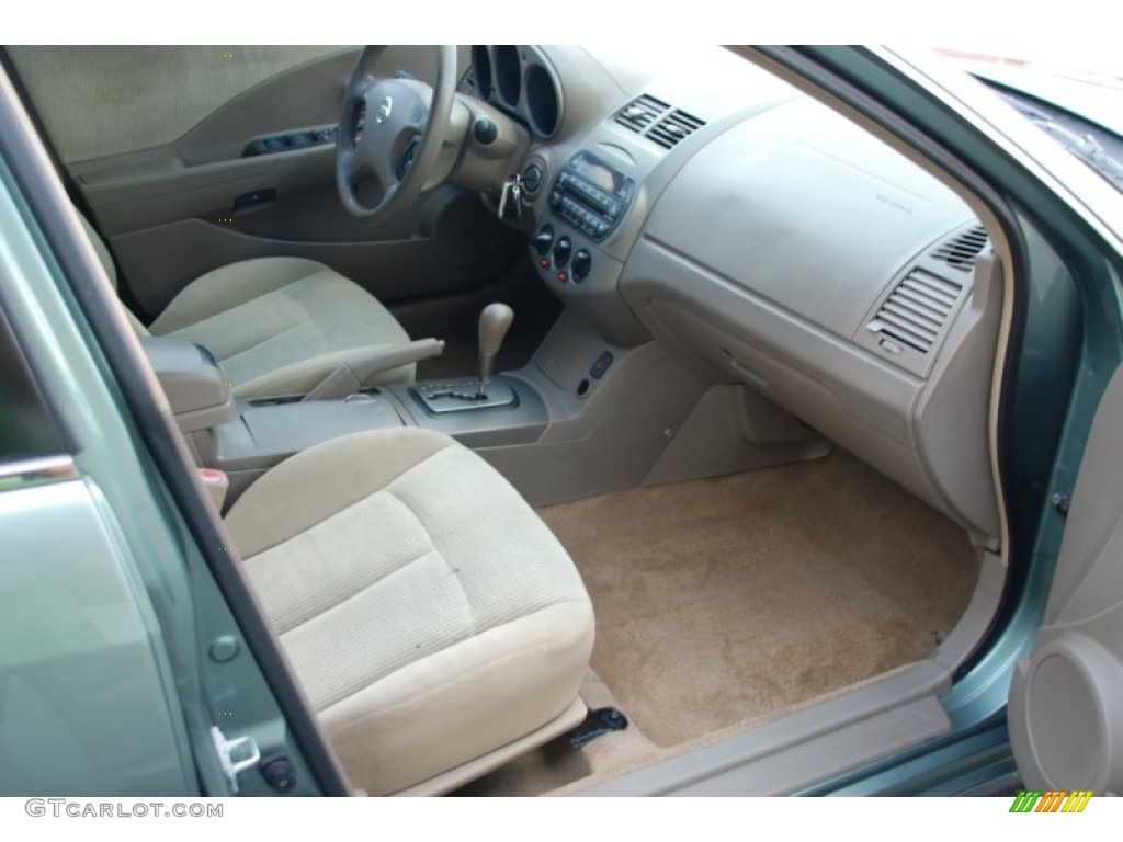 2002 Altima 2.5 S - Mystic Emerald Metallic / Blond Beige photo #18