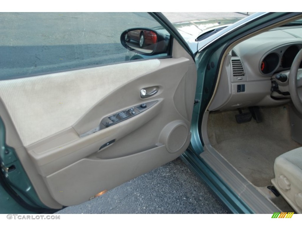 2002 Altima 2.5 S - Mystic Emerald Metallic / Blond Beige photo #19