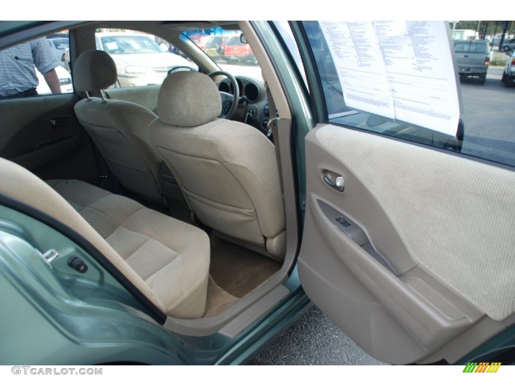 2002 Altima 2.5 S - Mystic Emerald Metallic / Blond Beige photo #22