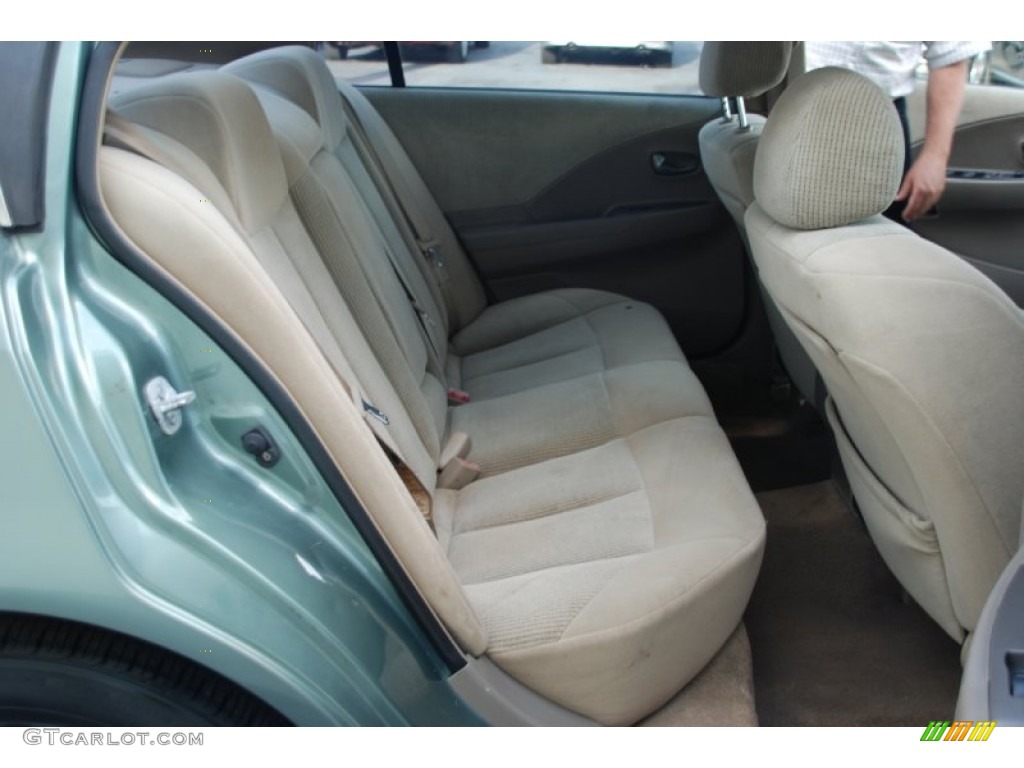 2002 Altima 2.5 S - Mystic Emerald Metallic / Blond Beige photo #24