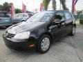 Black 2009 Volkswagen Rabbit 4 Door