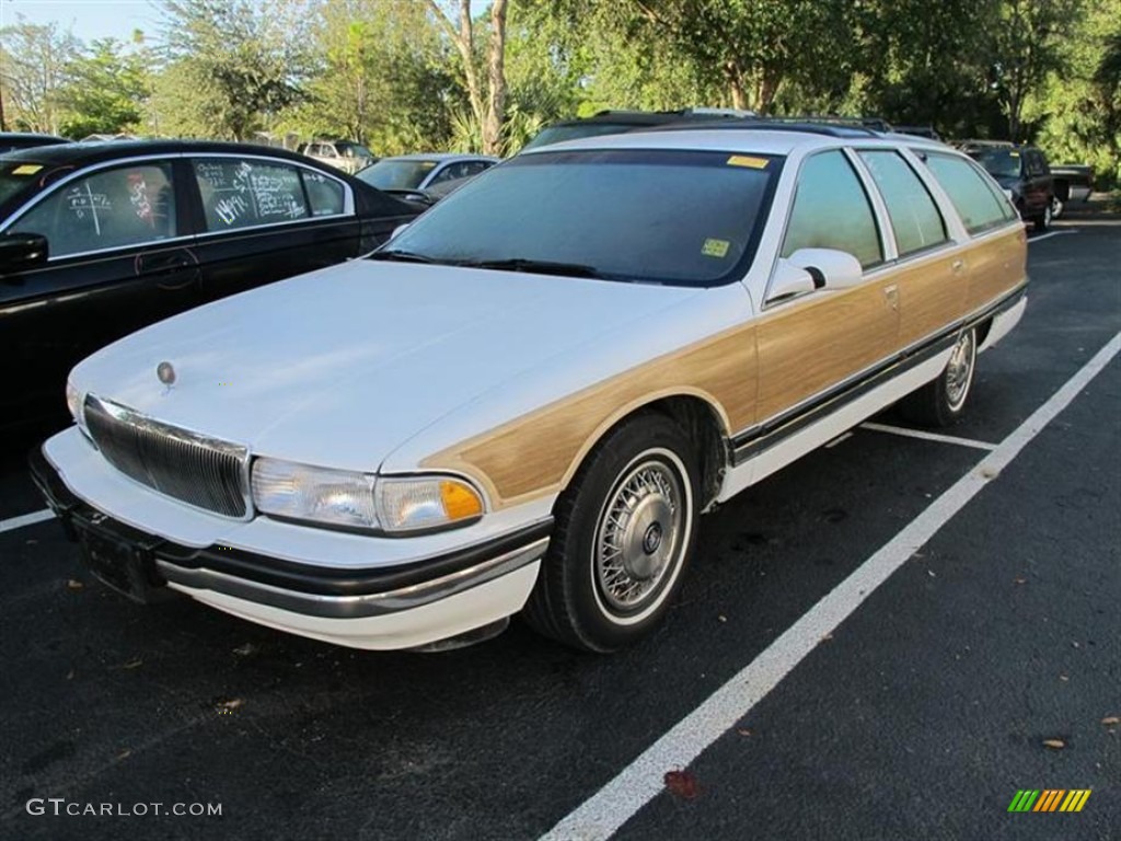 1996 Roadmaster Estate Wagon - Bright White / Beige photo #4