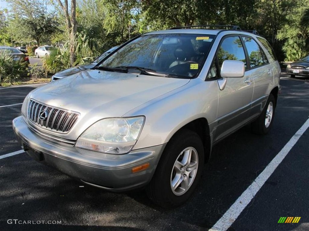 2003 RX 300 - Millenium Silver Metallic / Black photo #4
