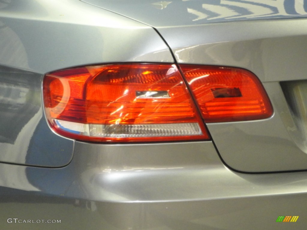 2008 3 Series 335xi Coupe - Space Grey Metallic / Black photo #22