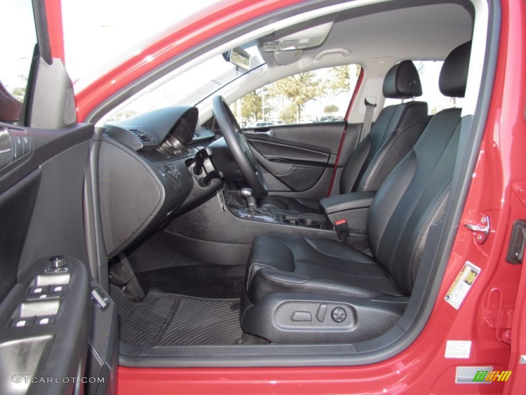 Black Interior 2008 Volkswagen Passat Turbo Sedan Photo #57782806