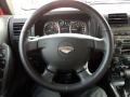 Ebony/Pewter 2009 Hummer H3 Alpha Steering Wheel