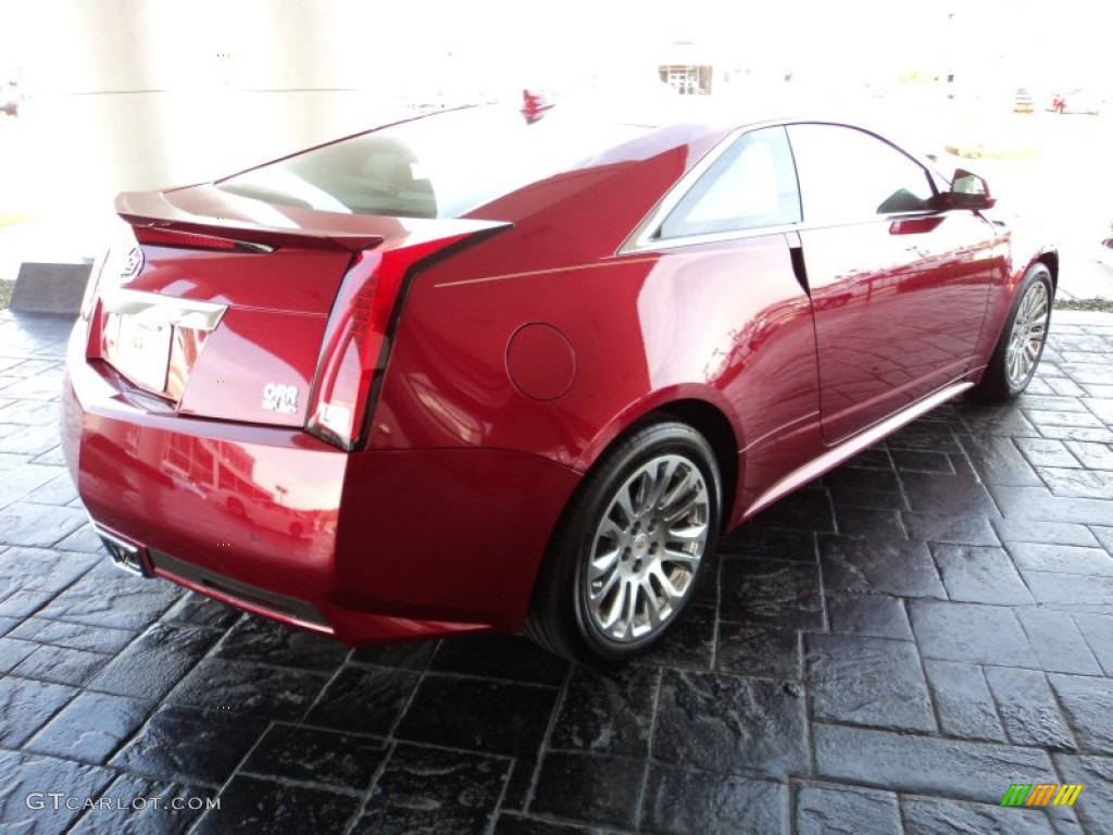 Crystal Red Tintcoat 2012 Cadillac CTS Coupe Exterior Photo #57784104