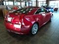 2012 Crystal Red Tintcoat Cadillac CTS -V Coupe  photo #4