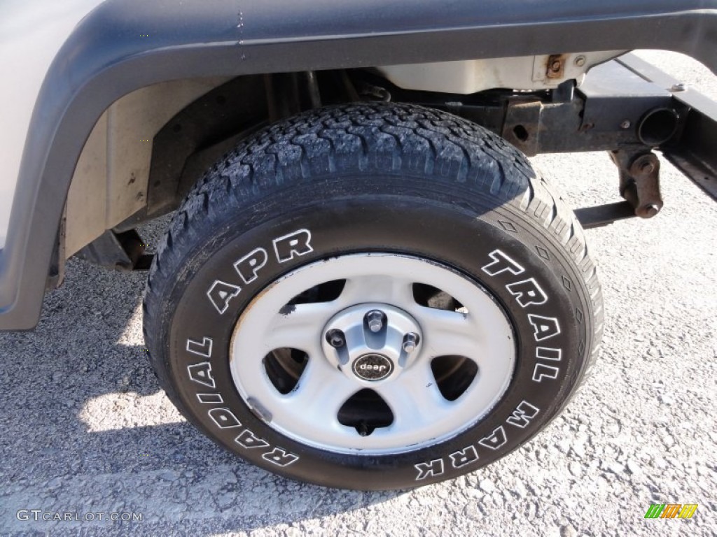 1995 Jeep Wrangler Rio Grande 4x4 Wheel Photo #57784429