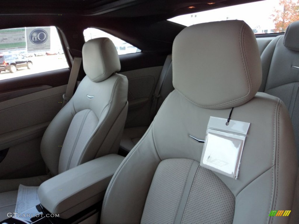 Light Titanium/Ebony Interior 2012 Cadillac CTS -V Coupe Photo #57784486