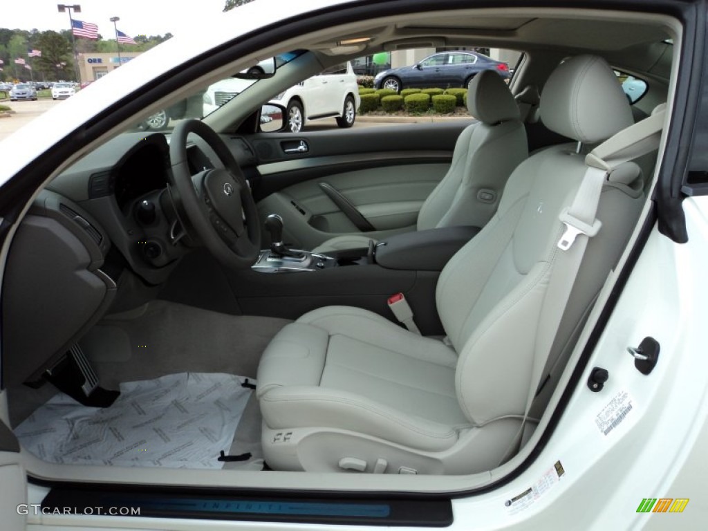Wheat Interior 2011 Infiniti G 37 Journey Coupe Photo #57785917