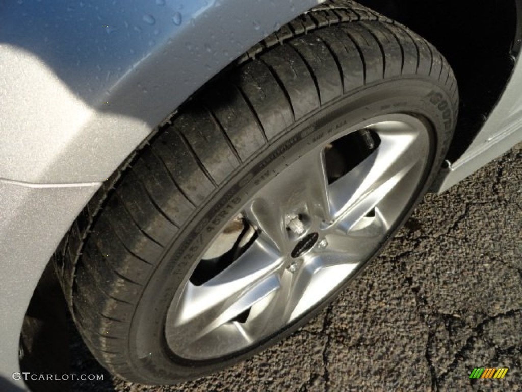 2010 Fusion Sport AWD - Brilliant Silver Metallic / Charcoal Black/Sport Black photo #9