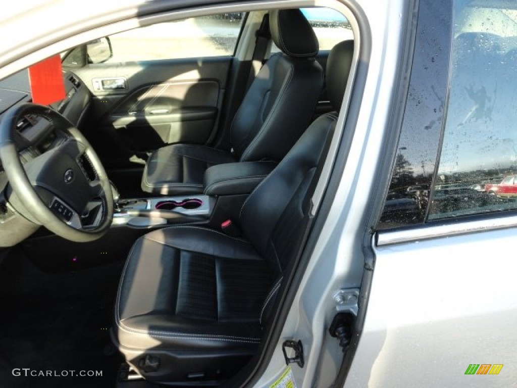 2010 Fusion Sport AWD - Brilliant Silver Metallic / Charcoal Black/Sport Black photo #10