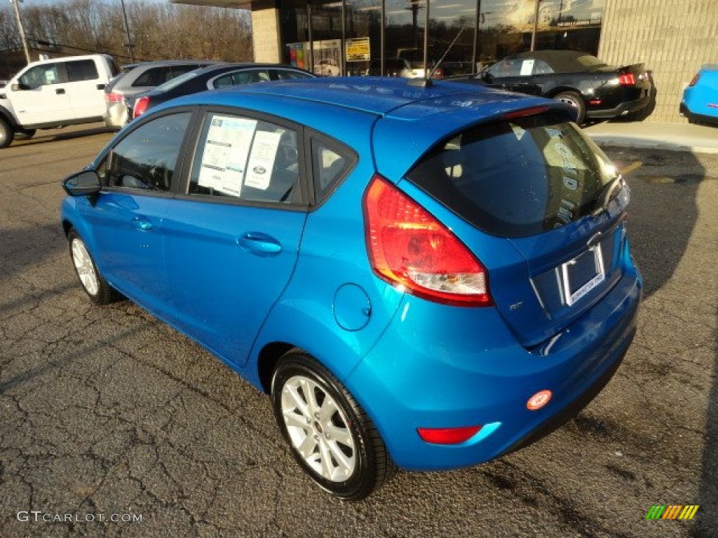 Blue Candy Metallic 2012 Ford Fiesta SE Hatchback Exterior Photo #57786503