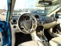 Light Stone/Charcoal Black 2012 Ford Fiesta SE Hatchback Dashboard