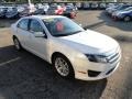 2011 White Platinum Tri-Coat Ford Fusion SEL  photo #6