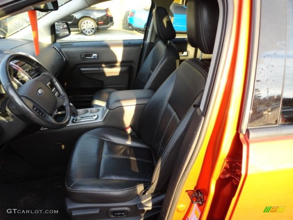Charcoal Interior 2008 Ford Edge SEL AWD Photo #57787256