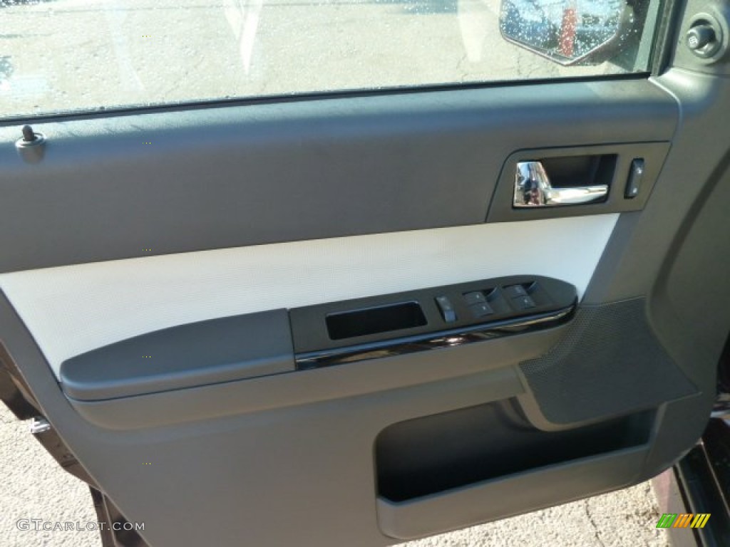 2009 Mariner VOGA Package 4WD - Black Cherry Ice Metallic / Cashmere Leather/Charcoal Black photo #14