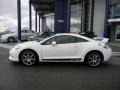 2008 Northstar White Mitsubishi Eclipse SE Coupe  photo #2