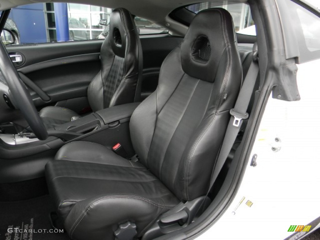 Dark Charcoal Interior 2008 Mitsubishi Eclipse SE Coupe Photo #57788489